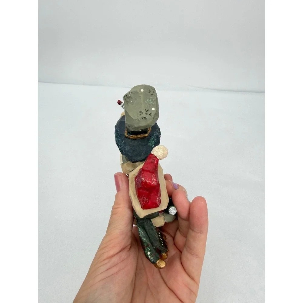Coca Cola Figurine Santa Snowman Penguin Vintage Christmas Holiday Shelf Sitter